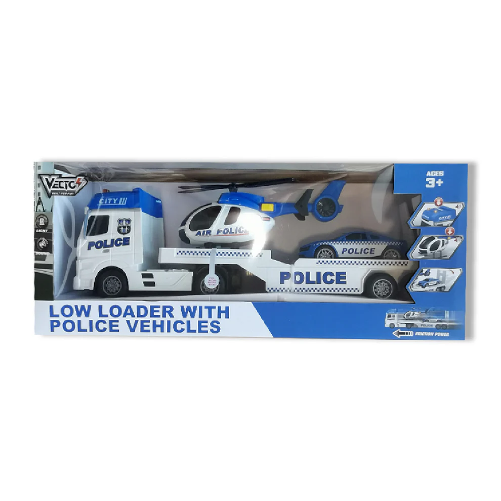 VECTO VT66F Police Vehicle Transport Truck With Lights And Sound