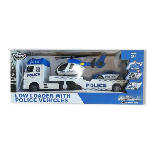 VECTO VT66F Police Vehicle Transport Truck With Lights And Sound