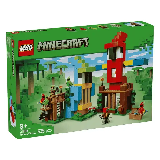 LEGO MINECRAFT 21282 Parrot House Building Toy (535 pieces)